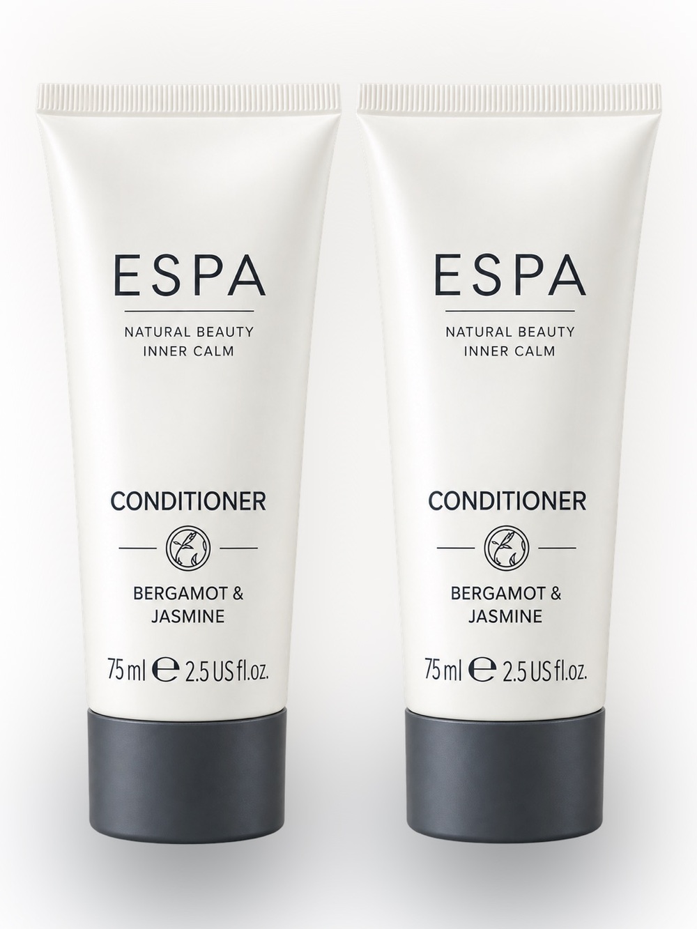 Espa Bergamot & Jasmine Spa Quality Conditioner 2.5 oz Set of 2